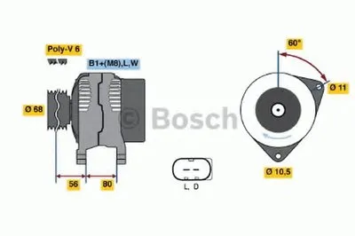 Генератор BOSCH купить