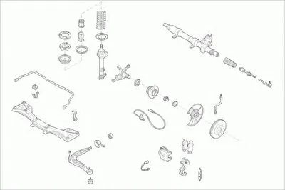 Рулевое управление; Подвеска колеса LEMFÖRDER купить
