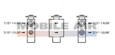 Расширительный клапан, кондиционер VAN WEZEL купить