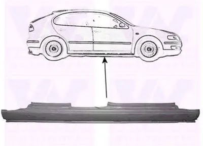 Накладка порога VAN WEZEL купить