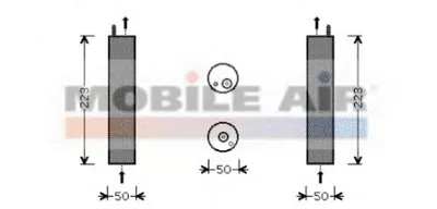 Осушитель, кондиционер VAN WEZEL купить