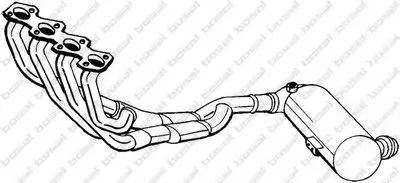 Катализатор для переоборудования BOSAL купить