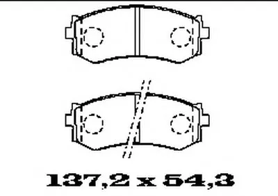 Комплект тормозных колодок, дисковый тормоз FTE купить