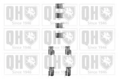 Комплектующие, колодки дискового тормоза QUINTON HAZELL купить