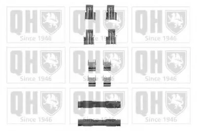 Комплектующие, колодки дискового тормоза QUINTON HAZELL купить