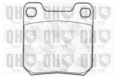 Комплект тормозных колодок, дисковый тормоз QUINTON HAZELL купить