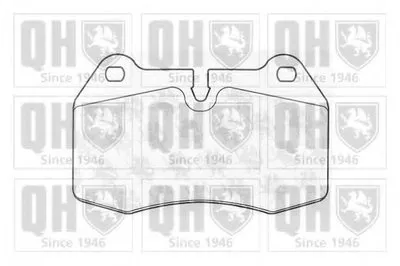 Комплект тормозных колодок, дисковый тормоз QUINTON HAZELL купить