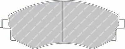 Комплект тормозных колодок, дисковый тормоз PREMIER FERODO купить