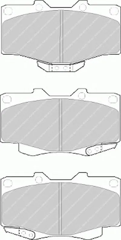 Комплект тормозных колодок, дисковый тормоз PREMIER FERODO купить