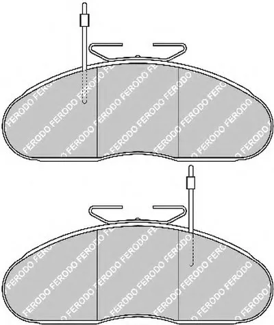 Комплект тормозных колодок, дисковый тормоз PREMIER FERODO купить