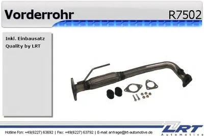 Труба выхлопного газа LRT купить