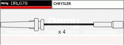 Комплект проводов зажигания Brand New REMY (Multiline) DELCO REMY купить