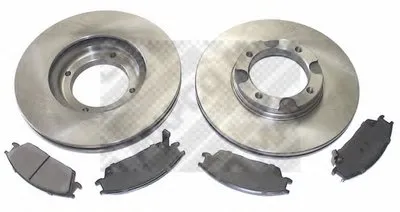 Комплект тормозов, дисковый тормозной механизм MAPCO купить