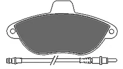 Комплект тормозных колодок, дисковый тормоз MAPCO купить