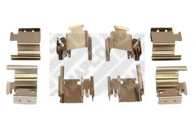 Комплектующие, колодки дискового тормоза MAPCO купить