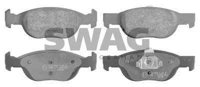 Комплект тормозных колодок, дисковый тормоз SWAG купить