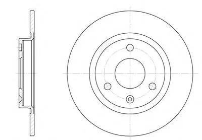 Тормозной диск REMSA купить