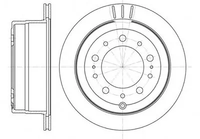 Тормозной диск REMSA купить
