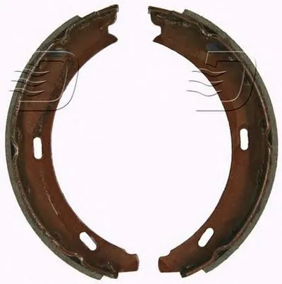 Комплект тормозных колодок; Комплект тормозных колодок, стояночная тормозная система DENCKERMANN купить