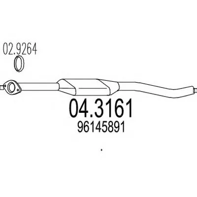 Катализатор для переоборудования MTS купить