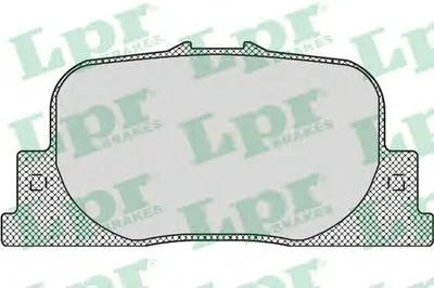 Комплект тормозных колодок, дисковый тормоз LPR купить