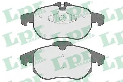 Комплект тормозных колодок, дисковый тормоз LPR купить