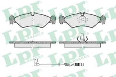 Комплект тормозных колодок, дисковый тормоз LPR купить