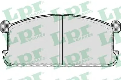 Комплект тормозных колодок, дисковый тормоз LPR купить