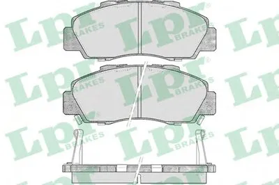 Комплект тормозных колодок, дисковый тормоз LPR купить