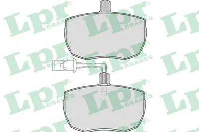 Комплект тормозных колодок, дисковый тормоз LPR купить
