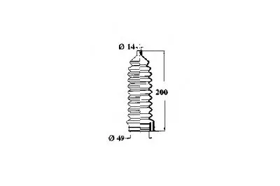 Пыльник, рулевое управление OCAP купить