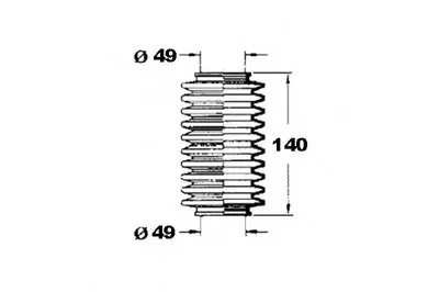 Пыльник, рулевое управление OCAP купить