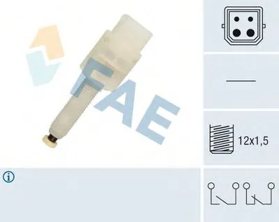 Выключатель фонаря сигнала торможения FAE купить