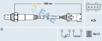 Лямда-зонд FAE купить