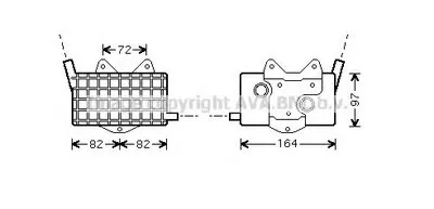 масляный радиатор, двигательное масло