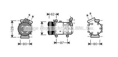 Компрессор, кондиционер AVA QUALITY COOLING купить