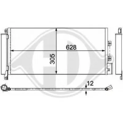Конденсатор, кондиционер DIEDERICHS купить