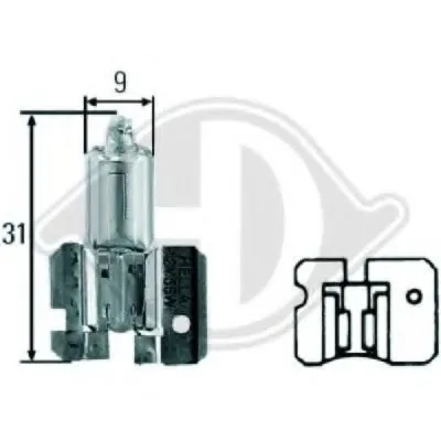 Лампа накаливания, фара дальнего света; Лампа накаливания, основная фара; Лампа накаливания, противотуманная фара; Лампа накаливания; Лампа накаливания, основная фара; Лампа накаливания, фара дальнего света; Лампа накаливания, противотуманная фара HD Tuning DIEDERICHS купить