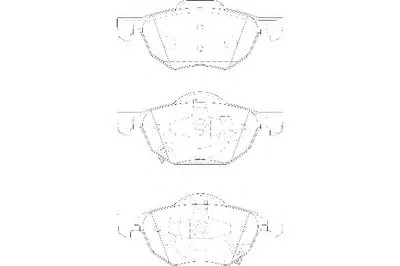 Комплект тормозных колодок, дисковый тормоз DURON купить