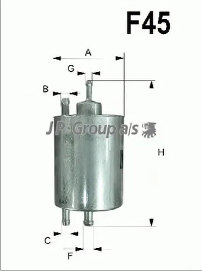 Топливный фильтр QH JP GROUP купить