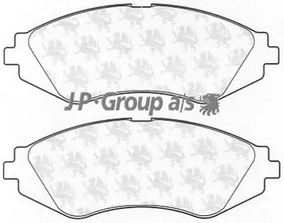 Комплект тормозных колодок, дисковый тормоз QH JP GROUP купить