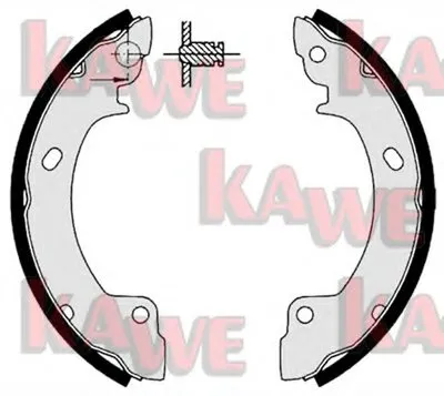 Комплект тормозных колодок KAWE купить