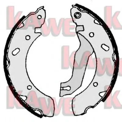 Комплект тормозных колодок KAWE купить