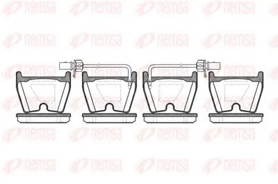 Комплект тормозных колодок, дисковый тормоз KAWE купить