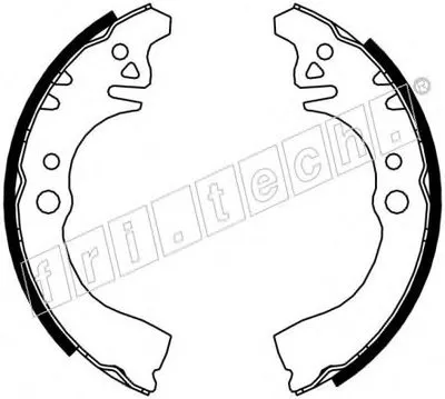 Комплект тормозных колодок fri.tech. купить