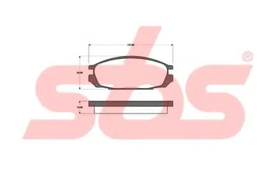 Комплект тормозных колодок, дисковый тормоз sbs купить