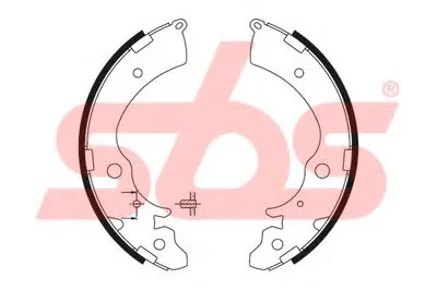 Комплект тормозных колодок sbs купить