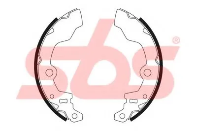 Комплект тормозных колодок sbs купить
