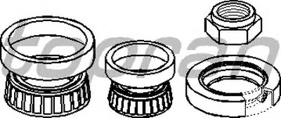 Комплект подшипника ступицы колеса TOPRAN купить