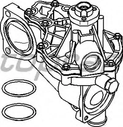 Водяной насос TOPRAN купить